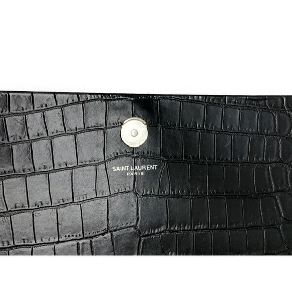 Saint Laurent Paris Kate Tassel Chain Shoulder Curco Style Leather Black - Picture 5 of 9